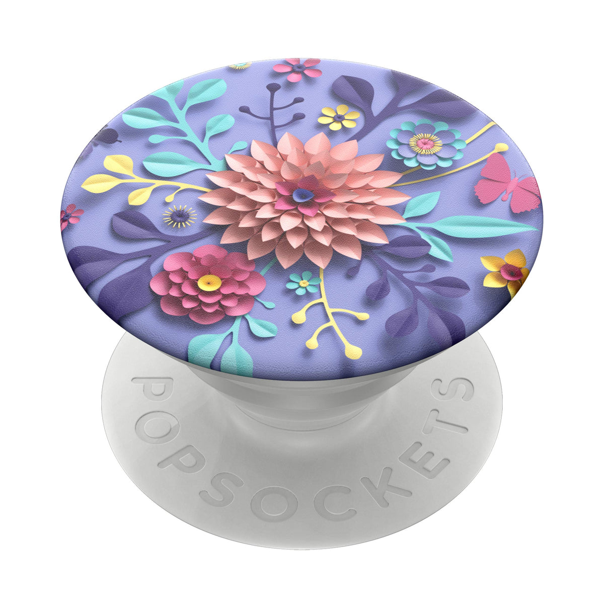 PopSockets: PopGrip with Swappable Top for Phones and Tablets - Craft Flowers