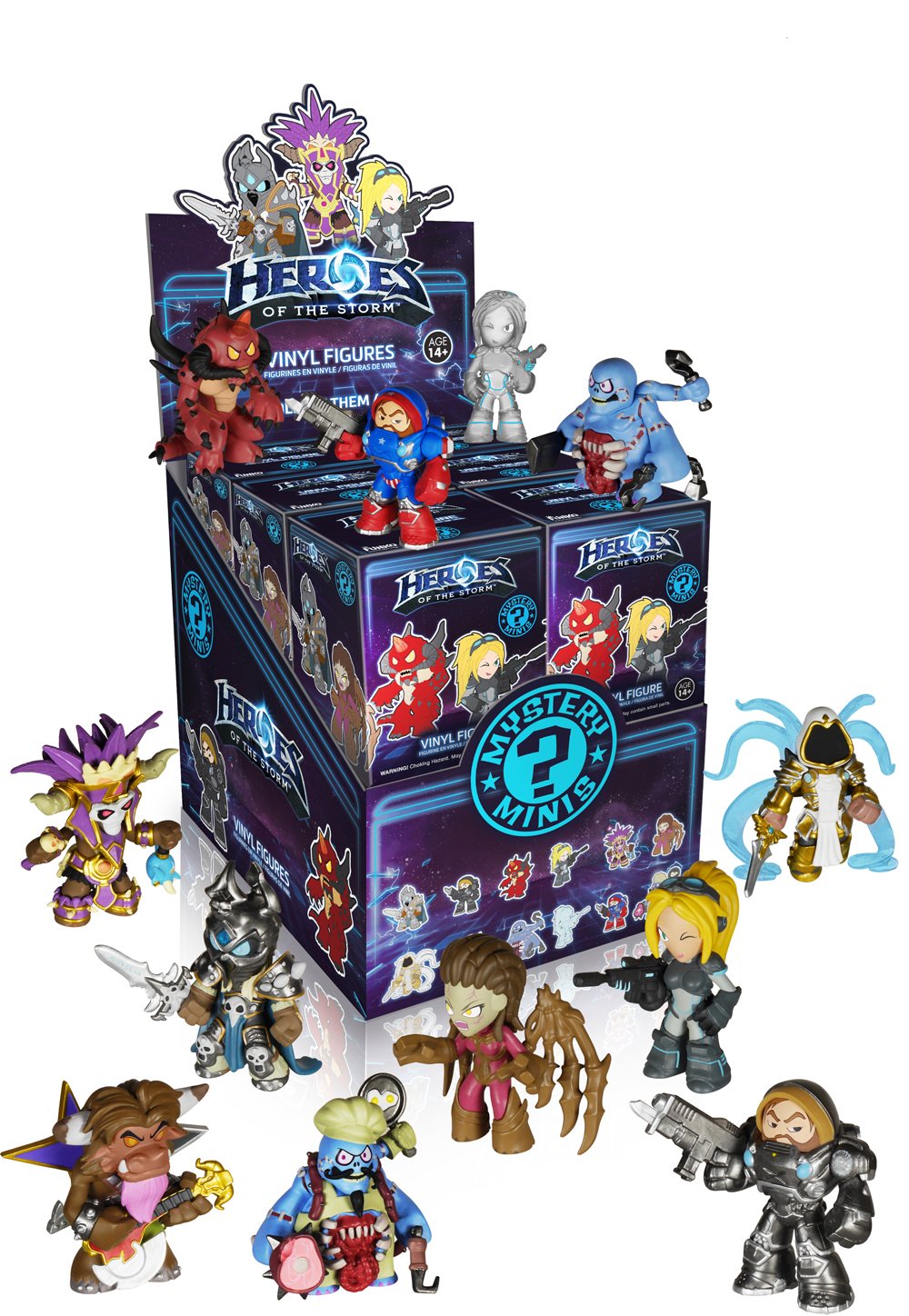 Funko 4485 Heroes of The Storm Mystery Mini Blind Box One Figure