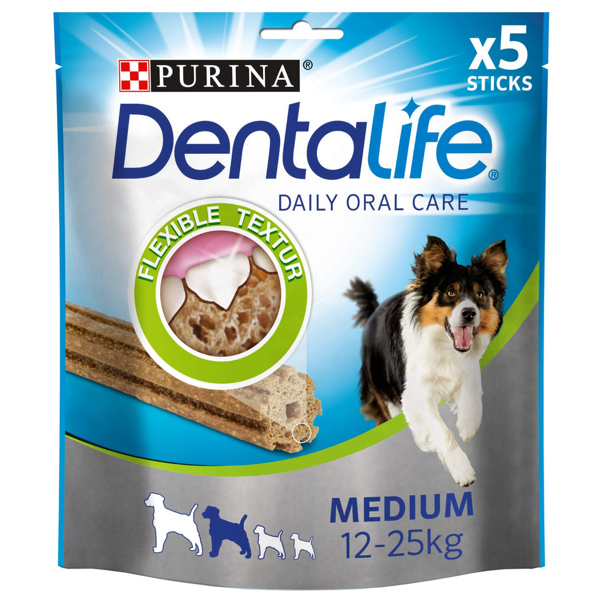 Purina Dentalife medium daily dental care snacks for medium sized dogs