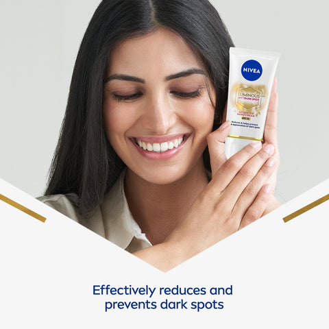 NIVEA LUMINOUS 630 Anti Dark Spot Advanced Hand Cream (50ml), Skin Cream Enriched With Hyaluronic Acid, Nourishing Hand Cream For Luminous Skin