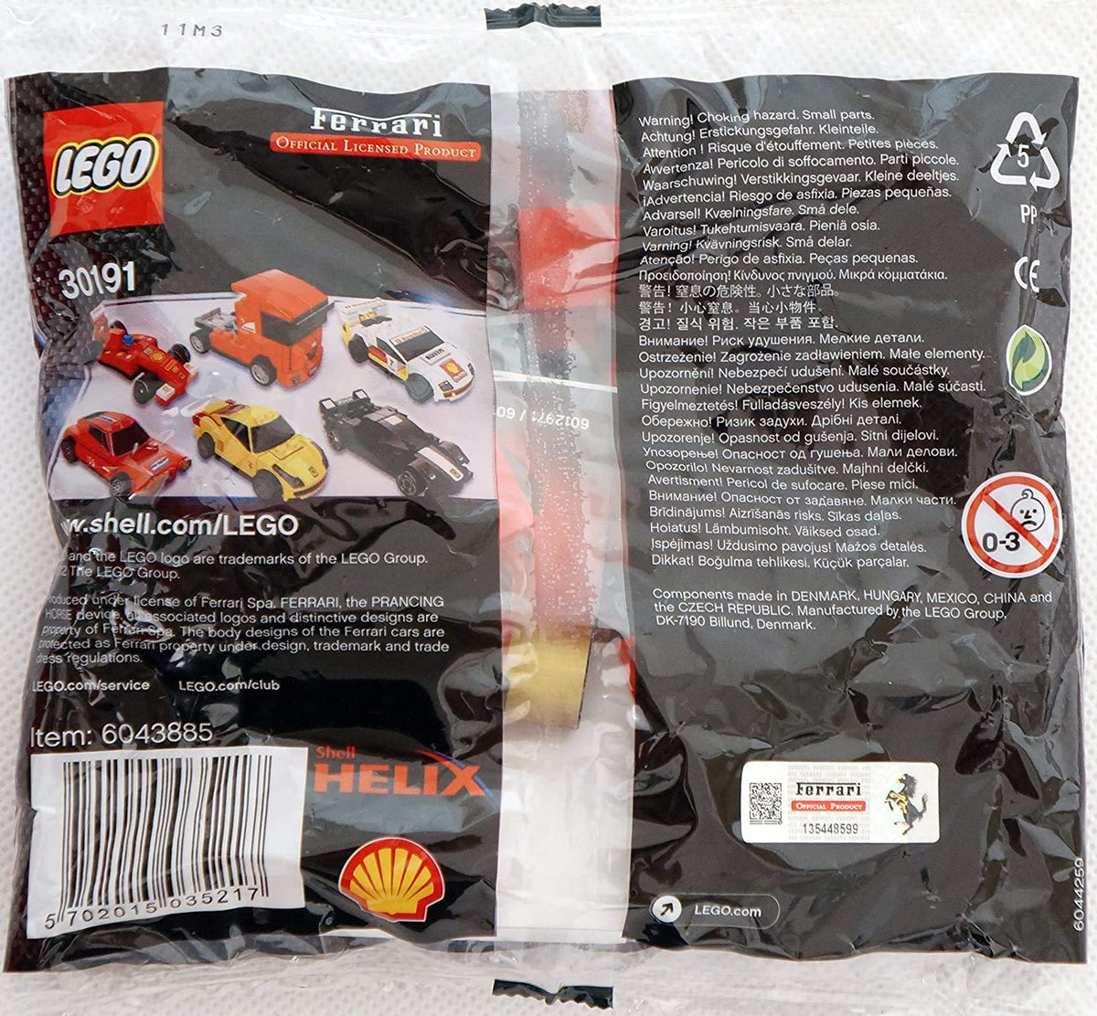 LEGO Racers: Scuderia Ferrari Truck Set 30191 (Bagged)