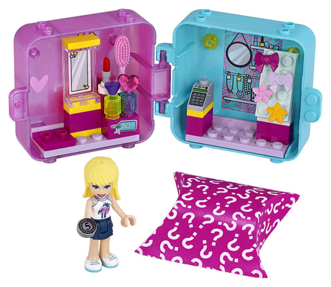 LEGO Friends StephanieÃ¢â‚¬â„¢s Shopping Play Cube 41406 Building Kit, Mini-Doll Set That Promotes Creative Play, New 2020 (44 Pieces)