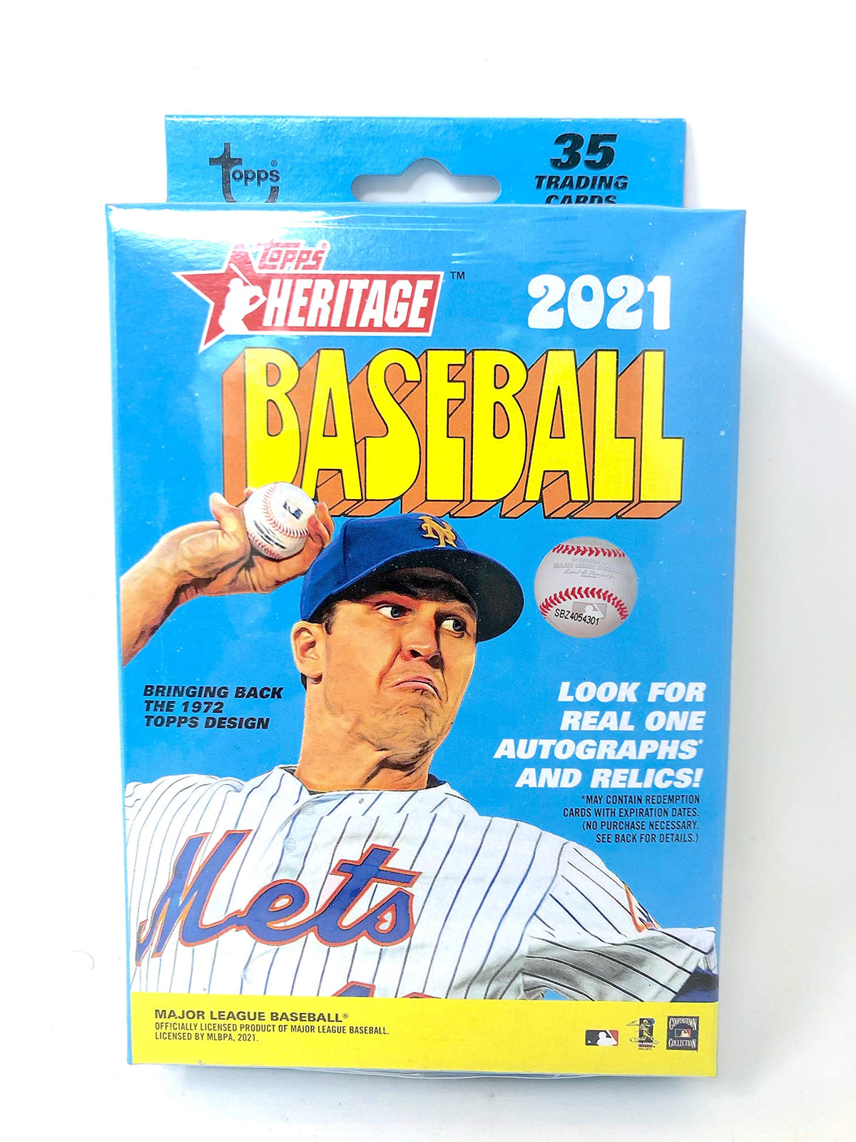 Topps 2021 Heritage Baseball Hanger Pack