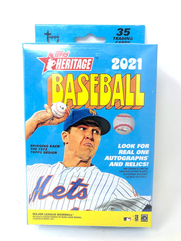 Topps 2021 Heritage Baseball Hanger Pack