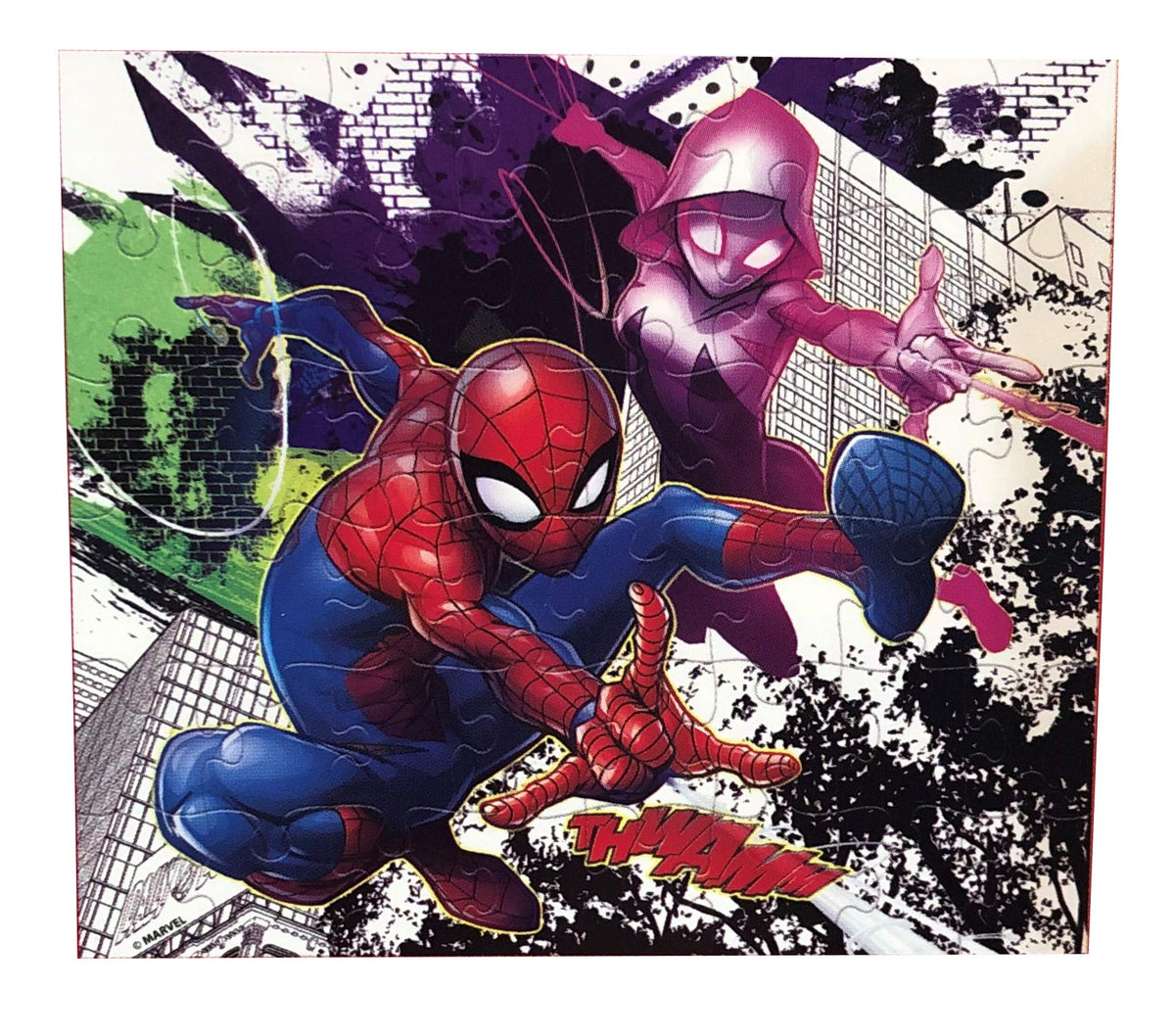 Marvel Spiderman 48-Piece Puzzle