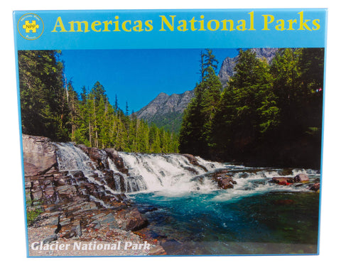 Glacier National Park Red Rock Canyon 1000 Piece Puzzles for Adults