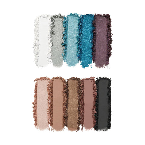 e.l.f. Perfect 10 Eyeshadow Palette, Ten Ultra-pigmented Vibrant Shades