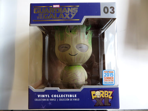 Funko 2015 Convention Exclusive Dorbz XL 6" Guardians Of The Galaxy Mossy Groot