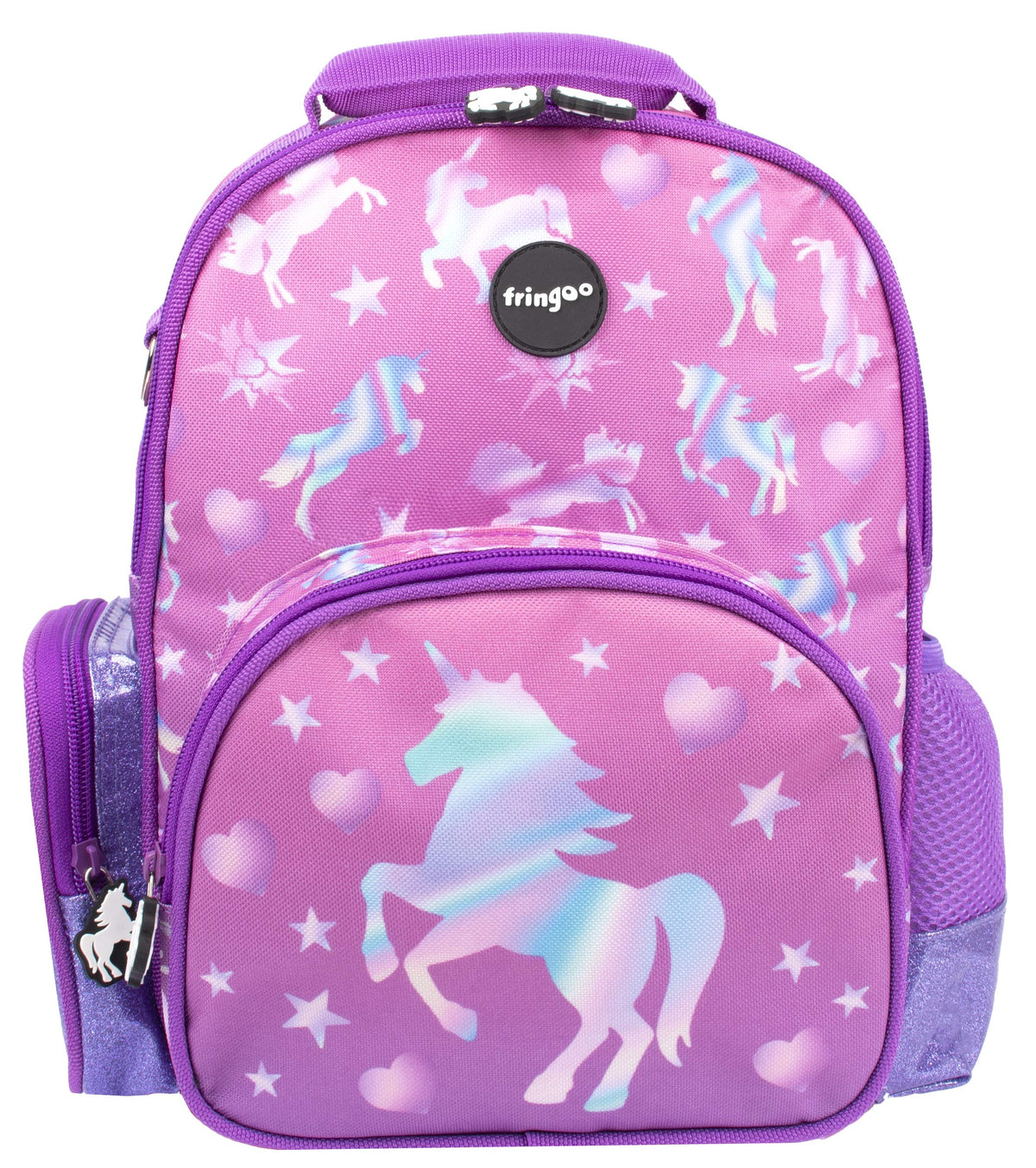 Fringoo Kids Backpack Water Resistant School Bag for Girls & Boys Age 2-7 Nursery Preschool Travel Bag Children Rucksack (Unicorn Ombre)