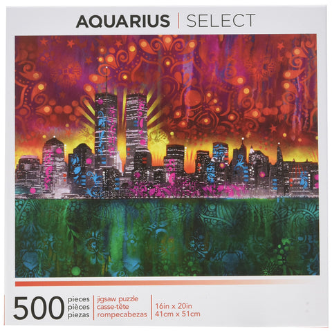 Aquarius Dean Russo Twin Towers Jigsaw Puzzle