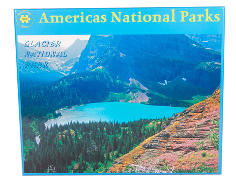 Glacier National Park Lower Grinnell Lake 1000 piece puzzles for Adults