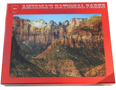 Zion National Park Zion Canyon Overlook 1000 Piece Puzzle