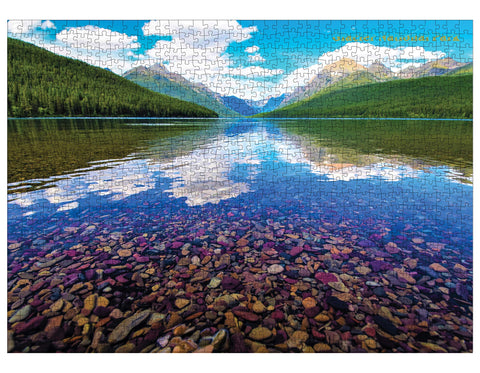 Glacier National Park Bowman Lake 1000 Piece Puzzle