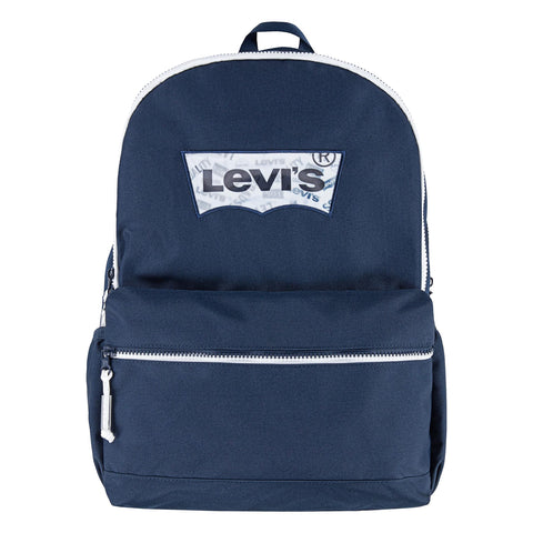 Levi's Unisex-Adults Classic Logo Backpack, Dress Blues Batwing, One Size