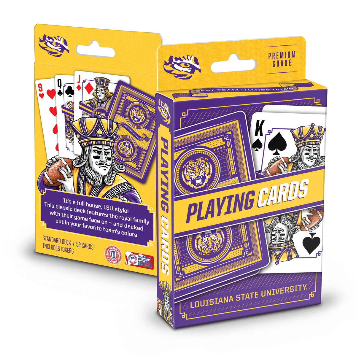 YouTheFan NCAA LSU Tigers Classic Series Playing Cards