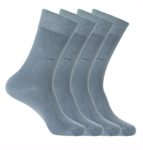 anatolian DRESS SOCKS Natural Comfortable Soft Classy - Made In TURKEY for Men Women Dress or Casual Footwear (Light Grey)