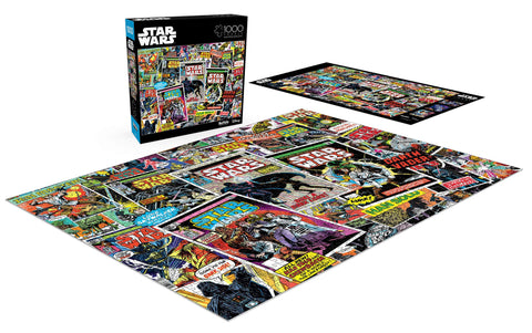 Star Wars Collage: Classic Comic Books - 1000 Piece Jigsaw Puzzle