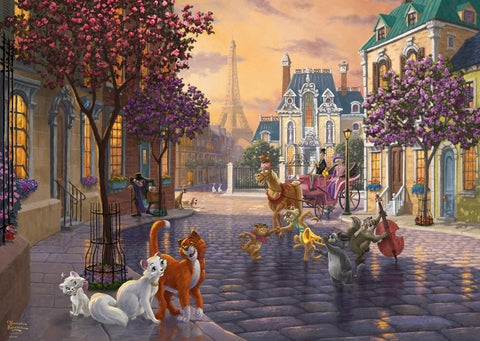 Schmidt Spiele 59690 Thomas Kinkade Disney The Aristocats Jigsaw Puzzle 1000 Pieces