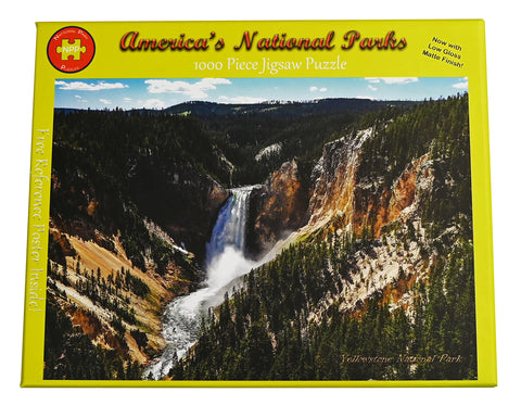 Yellowstone National Park Artist Point 1000 piece puzzles for Adults