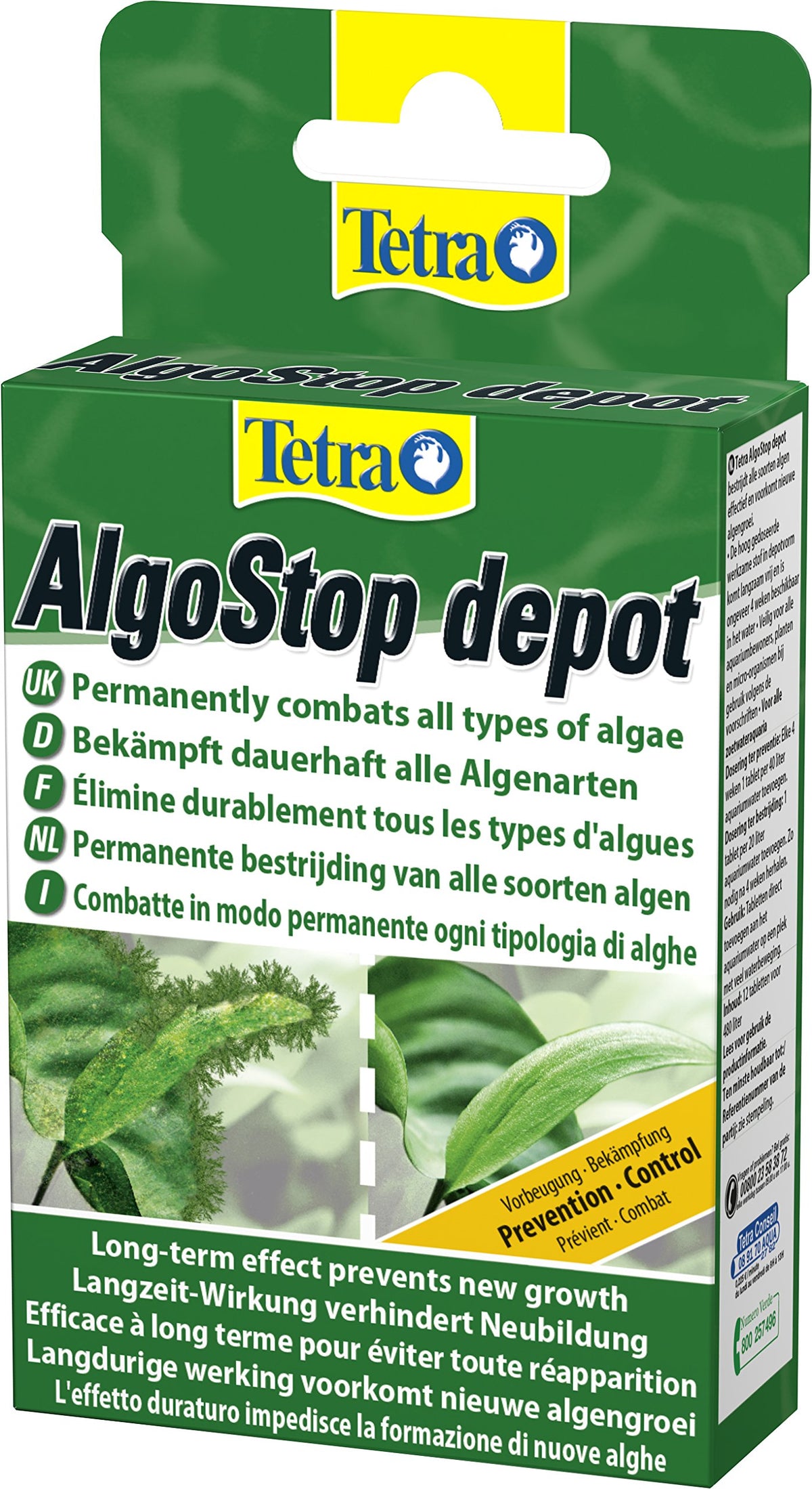 Tetra Zmf Algo-Stop Depot 12 Tabletas