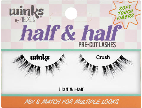 Ardell Winks Half & Half Pre-Cut Lashes Crush