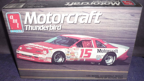 AMT Ertl Morgan Shepherd Motorcraft Thunderbird NASCAR 1990 Model Kit