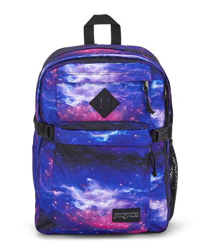 JanSport Main Campus Backpack - Travel, or Work Bag w 15-Inch Laptop Sleeve and Dual Water Bottle Pockets, Space Dust