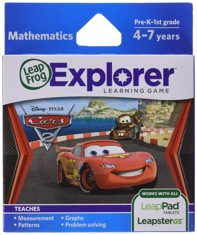 LeapFrog Learning Game Disney-Pixar Cars 2 (works with LeapPad Tablets, Leapster GS and Leapster Explorer)