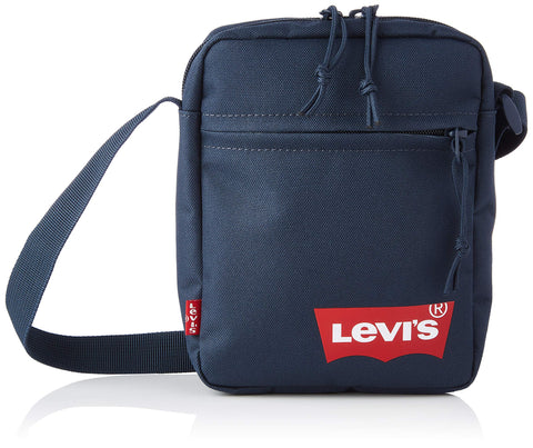 Levi's Men's Shoulder Bag, Navy Blue, 21x15.5x5.5cm