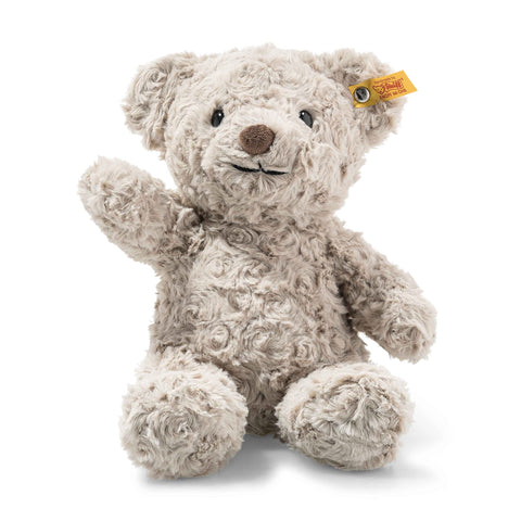 Steiff Soft Cuddly Friends Honey Teddy bear, Grey, 28, Rainy Day