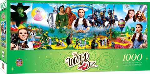 MasterPieces 1000 Piece Jigsaw Puzzle For Adults, Family, Or Kids - Wizard Of Oz Panoramic - 13"x39"