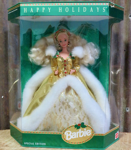 1994 Happy Holiday Special Edition Barbie Doll