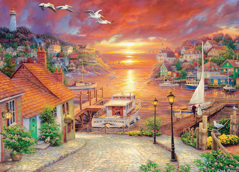 Masterpieces 1000 Piece Jigsaw Puzzle for Adults, Family, Or Kids - New Horizons - 19.25"x26.75"