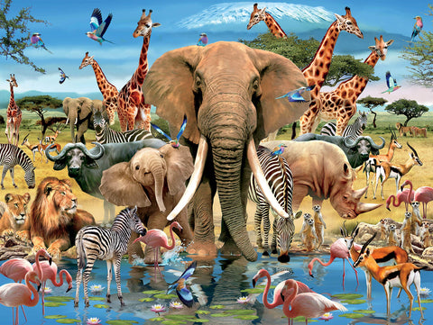 Ceaco - Howard Robinson - Africana Puzzle - - 1500 Piece Jigsaw Puzzle