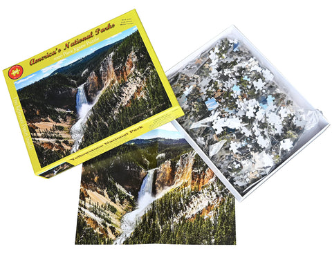 Yellowstone National Park Artist Point 1000 piece puzzles for Adults