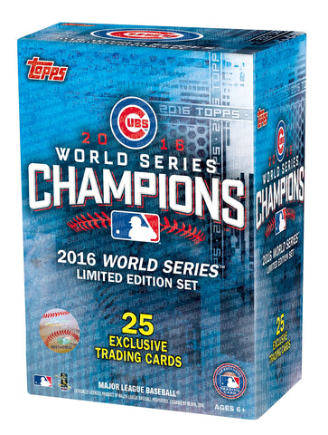 More buying choices for Chicago Cubs 2016 Topps Baseball World Series Champions Box Set (25 Cards)