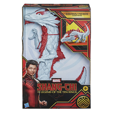 Marvel Hasbro Shang-Chi and The Legend of The Ten Rings The Great Protector Dragon Figure, Action Toy for Kids Ages 4 and Up