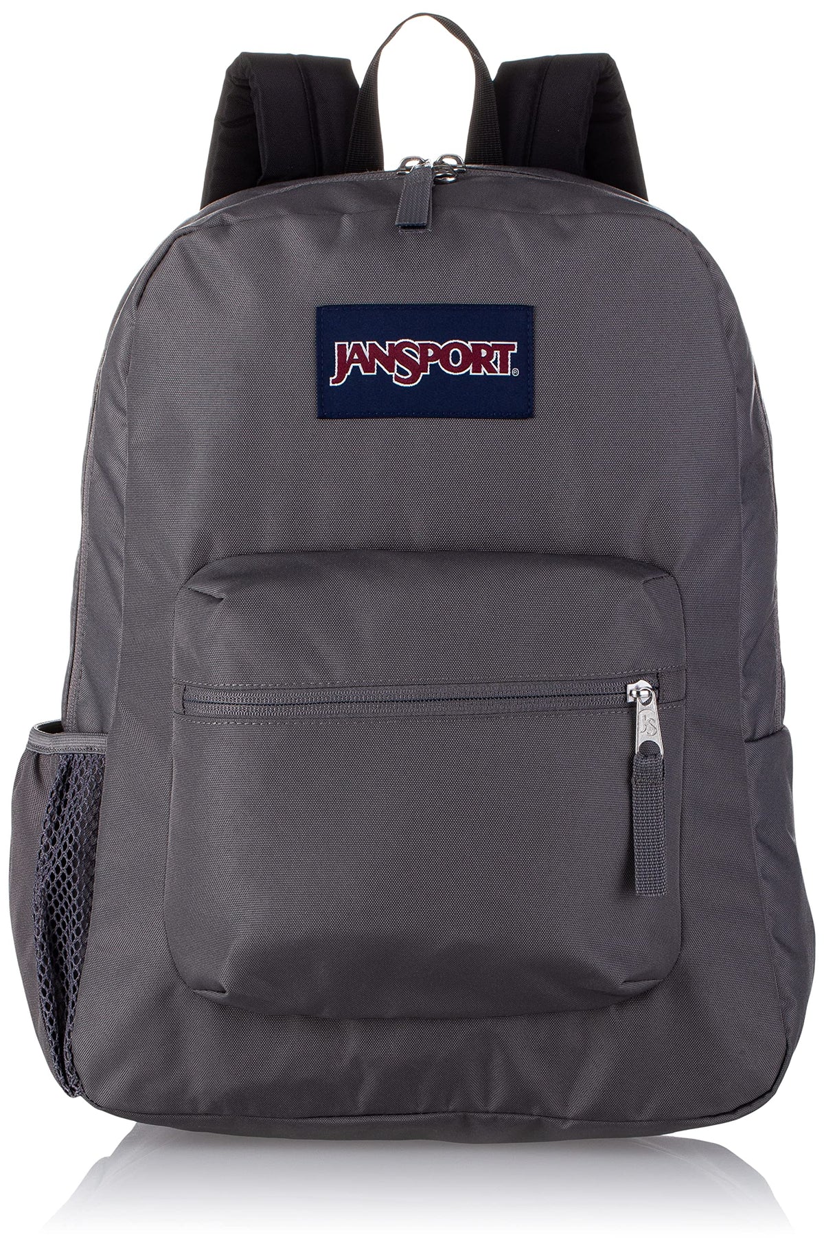 JanSport Cross Town Backpack, Graphic Grey, One Size