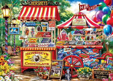 Masterpieces 1000 Piece Jigsaw Puzzle for Adults, Family, Or Kids - Hershey's Stand - 19.25"x26.75"