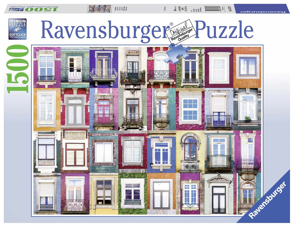 Ravensburger Window in Porto Jigsaw Puzzle (1500 Piece)