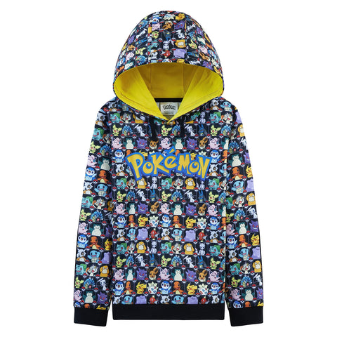 Pokemon Kids Hoodie for Teenagers and Boys Hoodies Gifts for Boys (Multicolor, 4-5 Years)