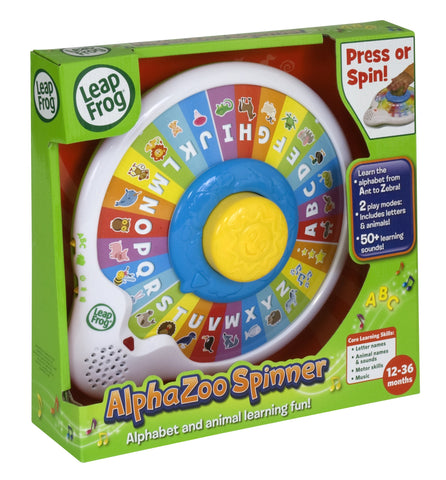 LeapFrog AlphaZoo Spinner