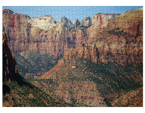 Zion National Park Zion Canyon Overlook 1000 Piece Puzzle