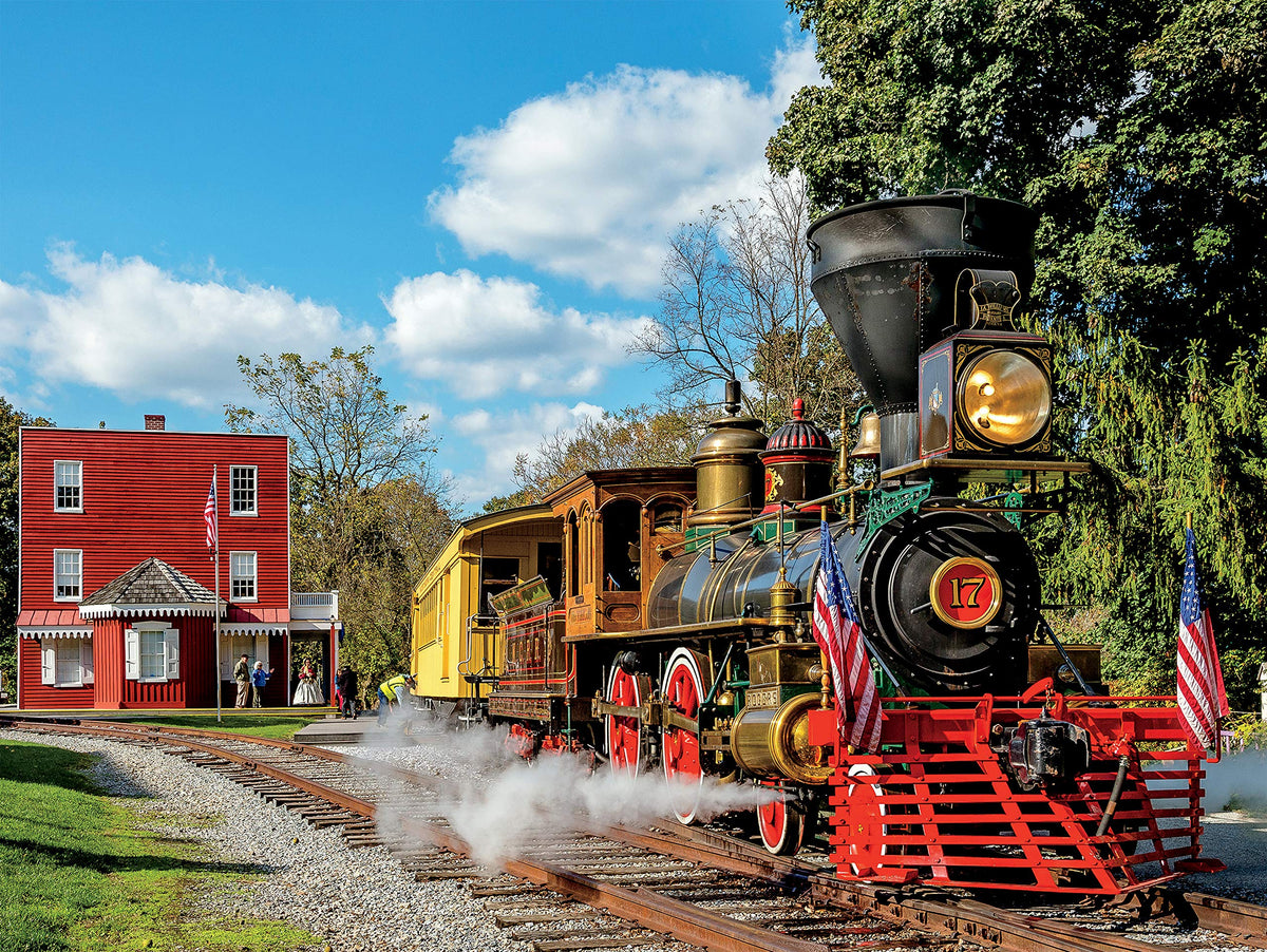 Ceaco - All Aboard - Steam Engine 17-750 Piece Jigsaw Puzzle