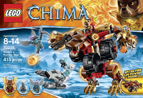 LEGO Legends of Chima 70225 Bladvic's Rumble Bear Building Kit