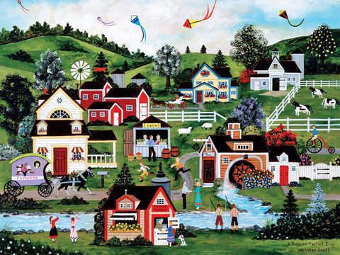 Ceaco Perfect Piece Count Puzzle - Jane Wooster Scott - A Picture Perfect Day