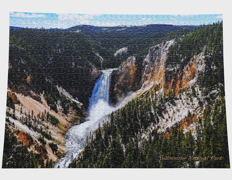 Yellowstone National Park Artist Point 1000 piece puzzles for Adults