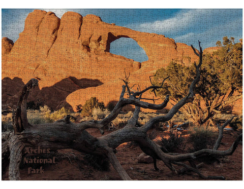 Arches National Park Skyline Arch 1000 Piece Puzzle