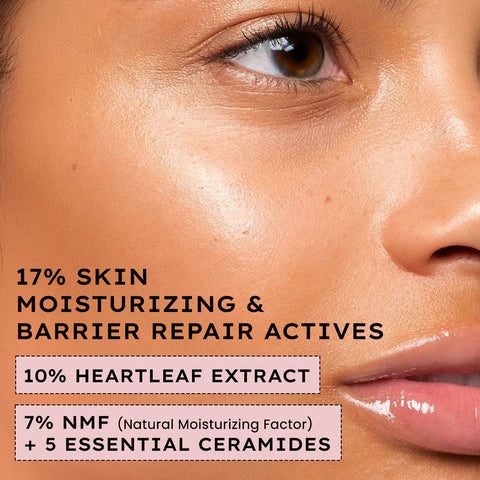 Hyphen 10% Heartleaf & 7% Ceramides-NMF Face Moisturizer| Rich Pillow Cream For Hydration