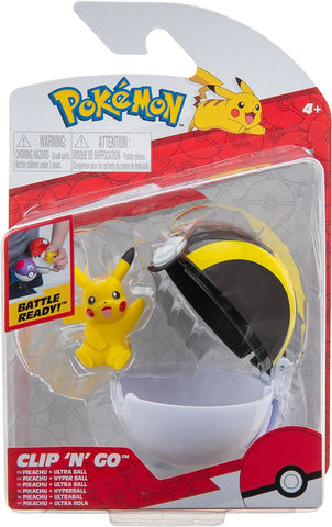 PokÃƒÆ’Ã†â€™Ãƒâ€ Ã¢â‚¬â„¢ÃƒÆ’Ã¢â‚¬Å¡Ãƒâ€šÃ‚Â©mon PKW2654 - Clip 'n'Go PokÃƒÆ’Ã†â€™Ãƒâ€ Ã¢â‚¬â„¢ÃƒÆ’Ã¢â‚¬Å¡Ãƒâ€šÃ‚Â©ball - Pikachu and Ultraball, Official PokÃƒÆ’Ã†â€™Ãƒâ€ Ã¢â‚¬â„¢ÃƒÆ’Ã¢â‚¬Å¡Ãƒâ€šÃ‚Â©ball with Movable 5 cm Figure